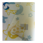 Digital Polyester Cartoon Printing Taffeta Fabric Raincoat Waterproof For Kids