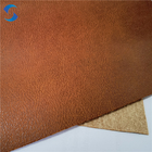 Thickness 0.7mm 100% Polyester Brushed Backing  PVC Leather Fabric For Car Seat Cover